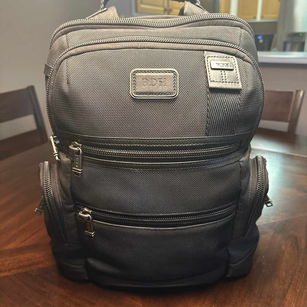 Tumi Alpha Bravo Knox Backpack (Reflective Silver Holiday Limited Edition)